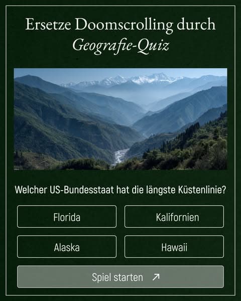 📚 Weg mit dem Scrollen. Lerne etwas Neues!