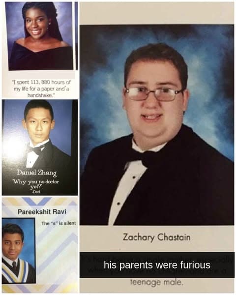33+ Funny Yearbook Quotes That Got Past Editors