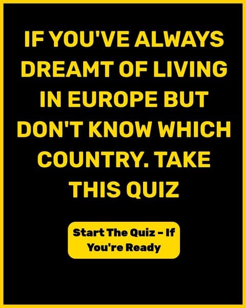 Take the Quiz to Discover the European Country Meant for You