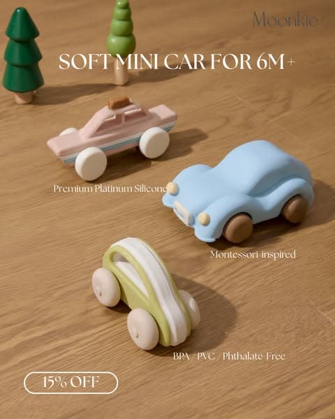 Soft, Safe & Chewable Cars