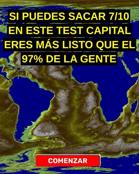 La mayoría de la gente no puede nombrar ni la mitad de estas capitales del mundo, ¿y tú?