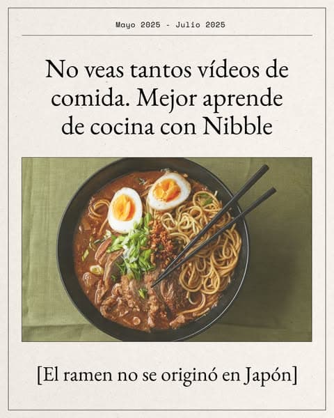 Aprende algo sabroso hoy