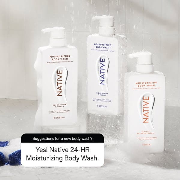 Native 24-HR Moisturizing Body Wash
