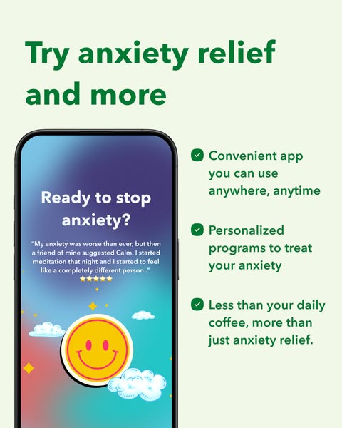 Stress less, live more.