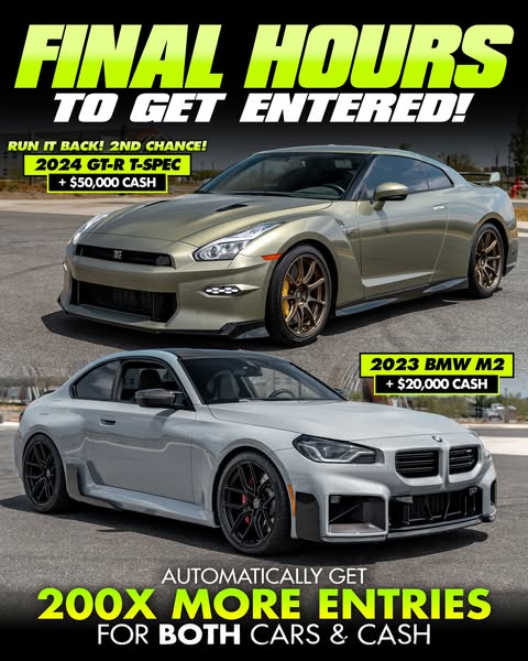 💥 Hurry, FINAL CHANCE To Get Entered!