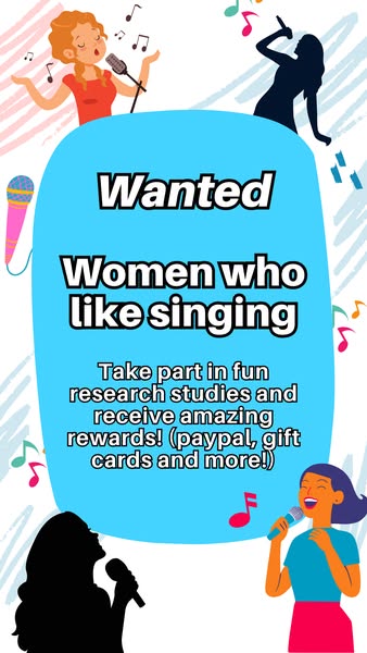 Attention! All women who like singing! Join today!