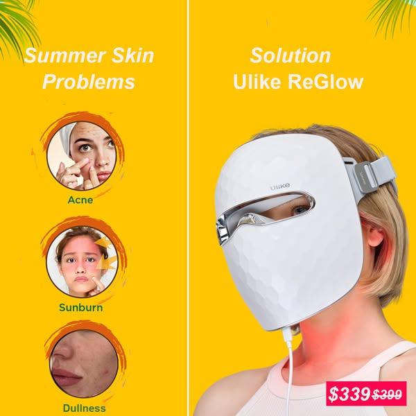 Ulike ReGlow LED Light Therapy Mask