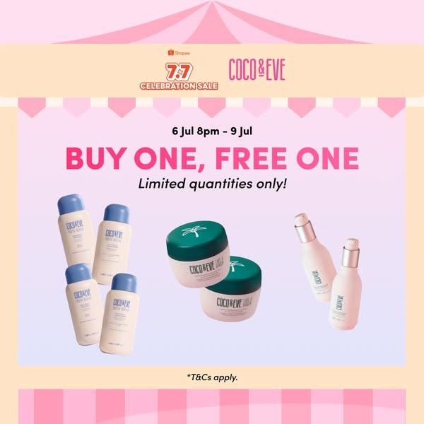 Buy 1 Get 1 this 7.7 only on Shopee 🌟