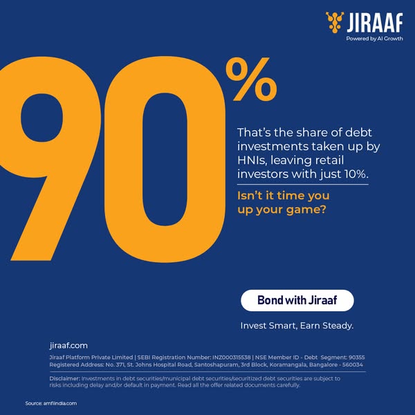 Jiraaf – SEBI regulated bond platform