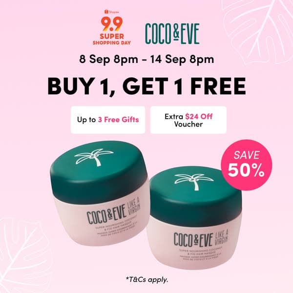 50% OFF only on Shopee 9.9 🥳