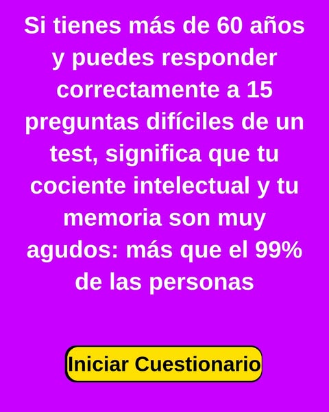 Haz ahora el test de inteligencia oficial 👉👉👉👉👉