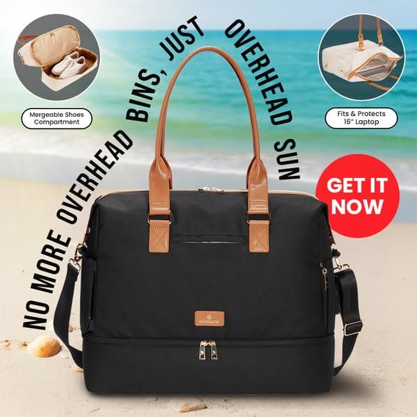 Beach to Boarding Gate in One Zip