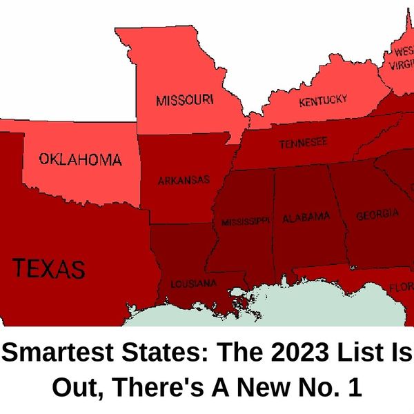 Most To Least Educated States In America