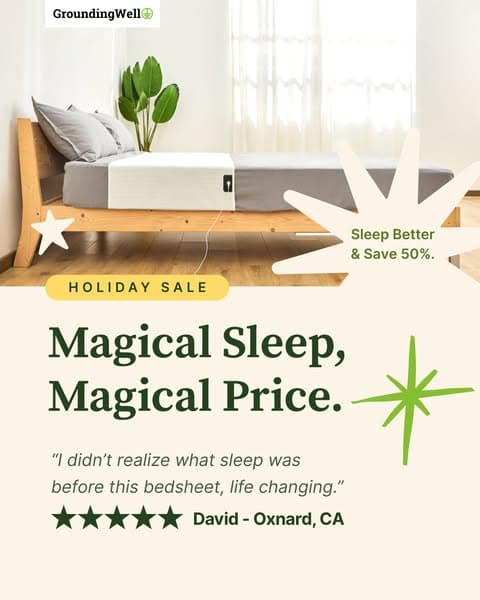 Get grounded while you sleep!
