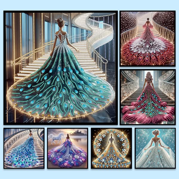 🔥Only $7.99🔥1000+New DIY Crystal Diamond Painting Kits