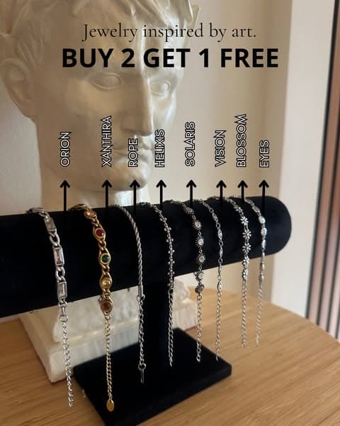 Jewelry inspired by art