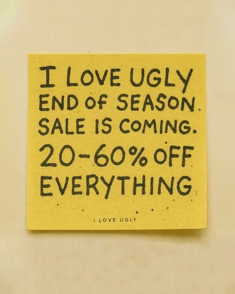 SALE STARTS SOON