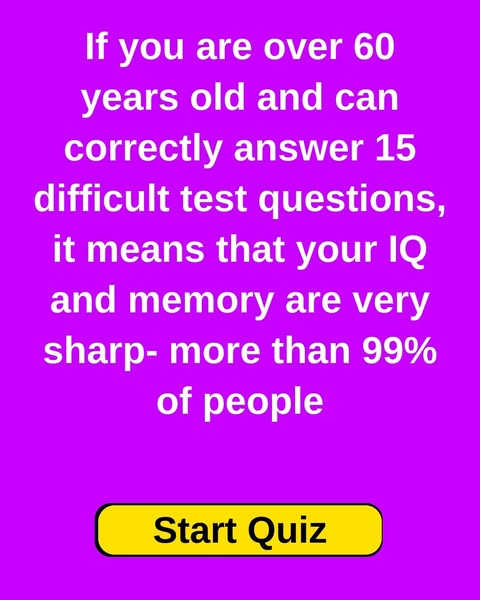 Take The Official IQ Test Now 👉👉👉