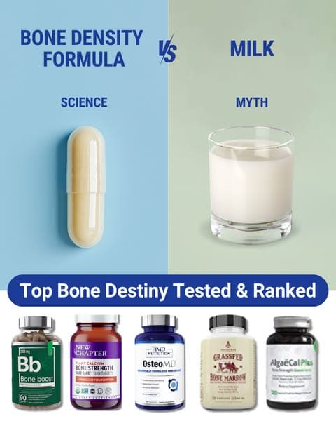 Top 5 Supplements For Low Bone Density 🏆