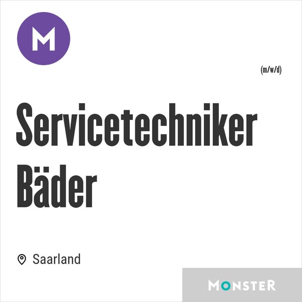 Servicetechniker Bäder