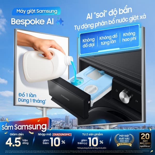 SAMSUNG ƯU ĐÃI ĐẾN 4.5TR