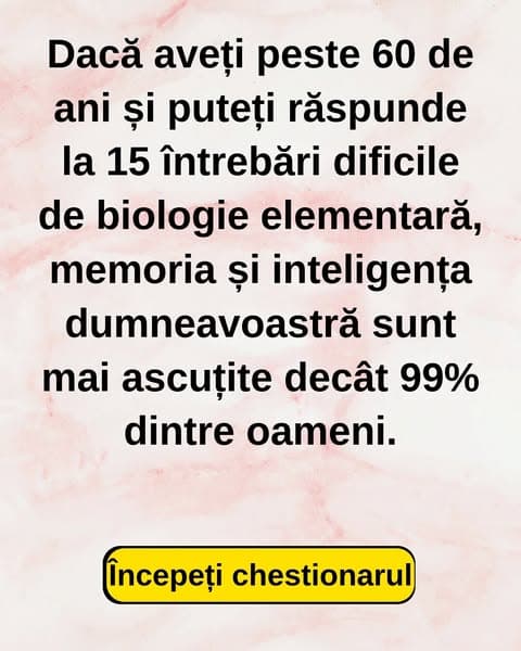 Luați acum testul de biologie pentru școala primară 👉 👉 👉