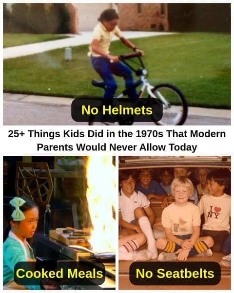 25+ Surprising Things Parents Let Kids Do in the ’70s