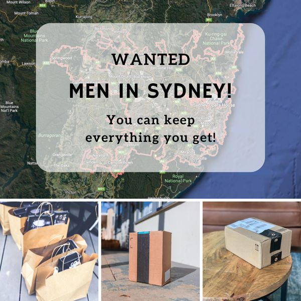 Wanted: (63) male participants. Keep everything you get!