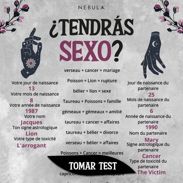 Pareja sensual o sexual? Compruébalo ahora 🤫