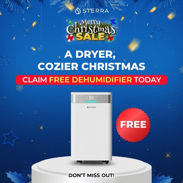FREE Sterra Ray Dehumidifier