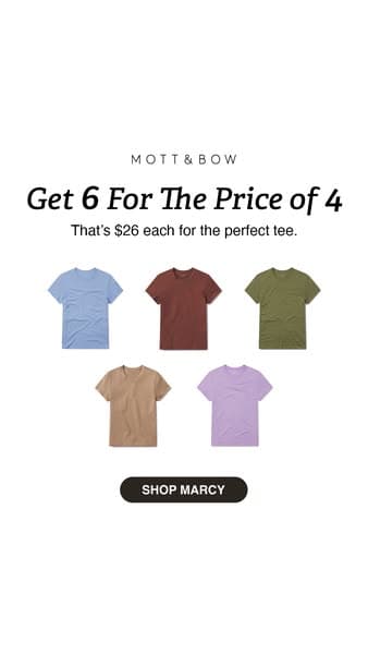 The Only Tee You'll Ever Want To Wear.