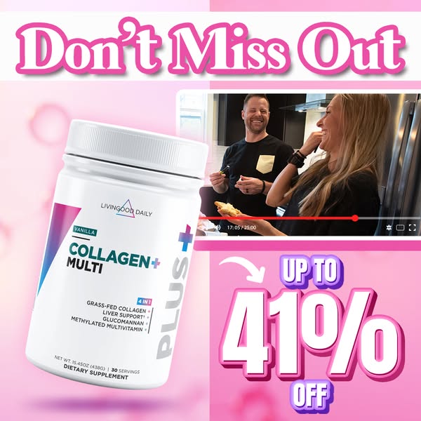 Up To 41% OFF The Livingood Daily Collagen + Multi