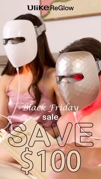 Ulike ReGlow Super Sale-AT-Home LED Facial Treatment!