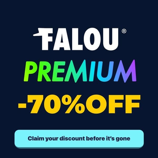 70% OFF • Falou Premium