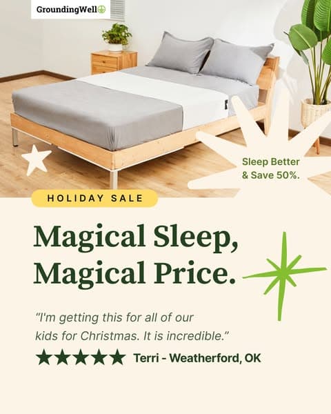 Get grounded while you sleep!