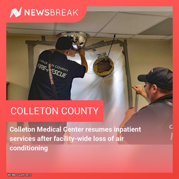 Breaking news from Colleton County!