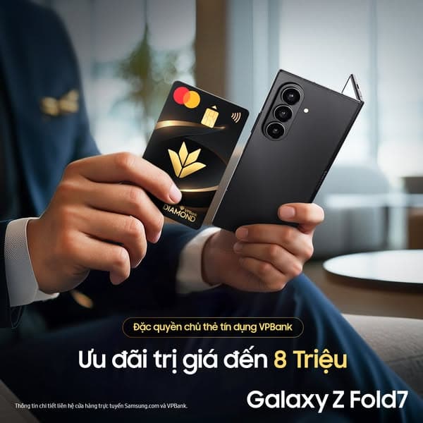 Nhập mã VPBANK_OCT25 giảm ngay 1 triệu đồng