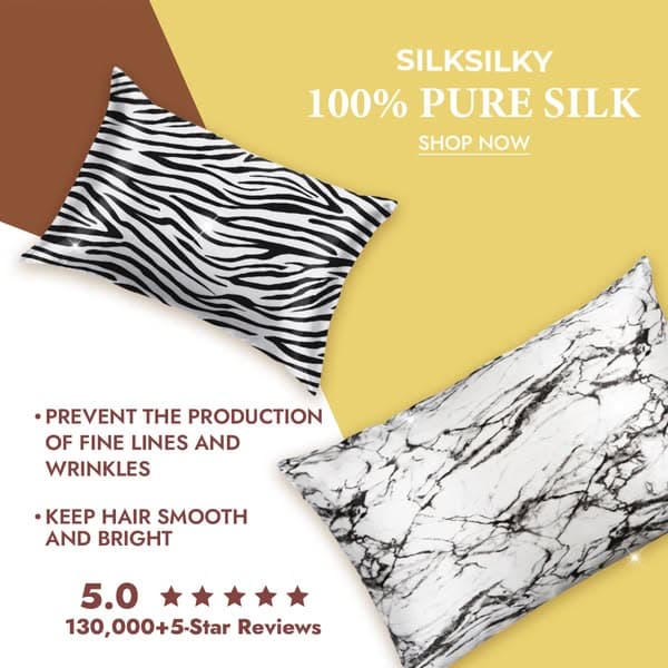 ⏰Last chance: Luxury Silk, Half Price!