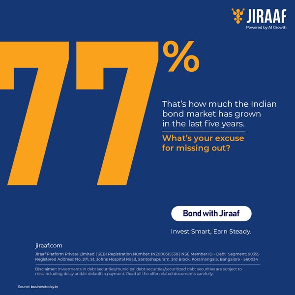 Jiraaf – SEBI regulated bond platform