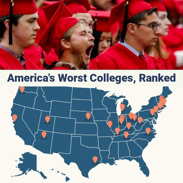 Ranked: U.S. Colleges With Poor Reputations