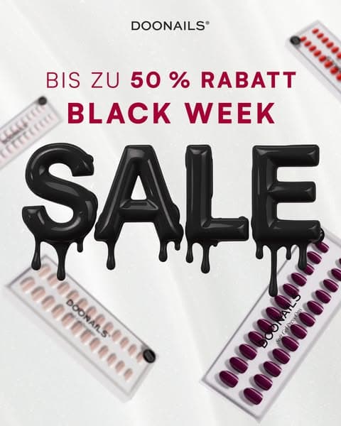 🖤 BLACK WEEK IS HERE 💅 Bis zu –50 % & exklusive Geschenke! 🎁