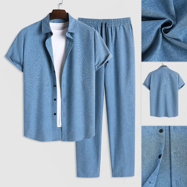 Button Shirt Sets