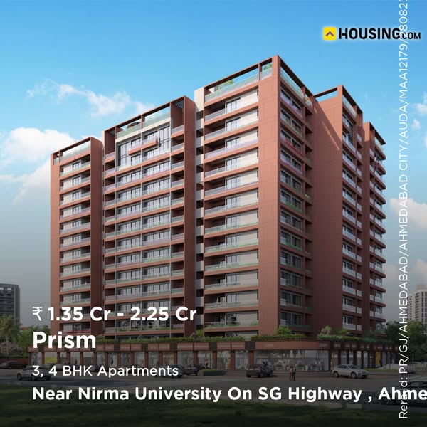 3, 4 BHK starting ₹1.35Cr