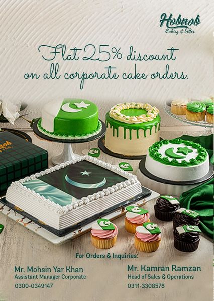 Enjoy a flat 25% off on all cakes for B2B orders.