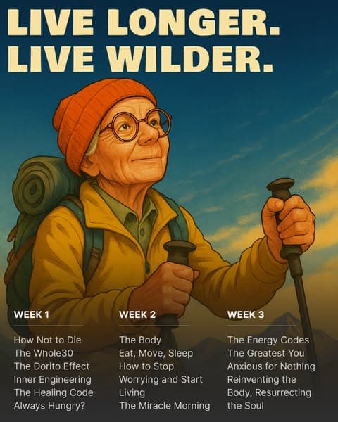 💡 Live Longer, Wiser, and Happier—Starting with 10 Minutes a Day