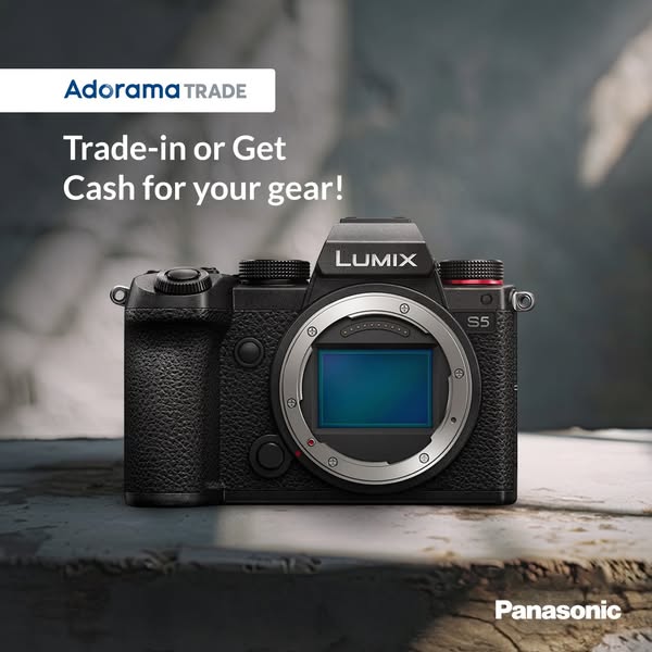 Trade-In or Get Cash for your Panasonic Camera Gear!