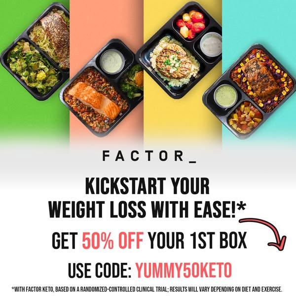 HURRY FOR 50% OFF YOUR 1ST BOX + 20% OFF YOUR NEXT MONTH WITH CODE YUMMY50KETO