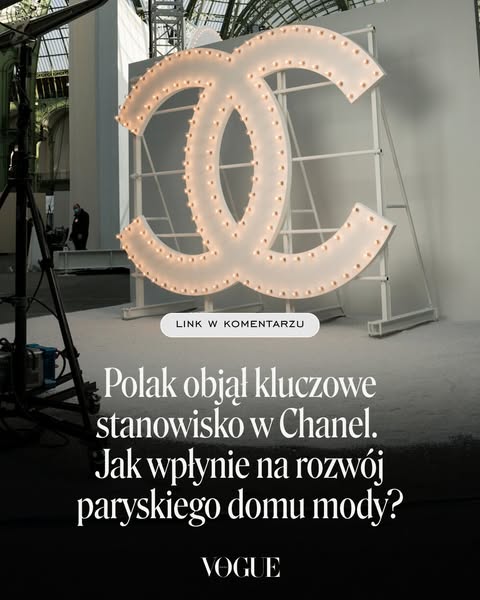Polak objął kluczowe stanowisko w Chanel. Jak wpłynie na rozwój paryskiego domu mody?