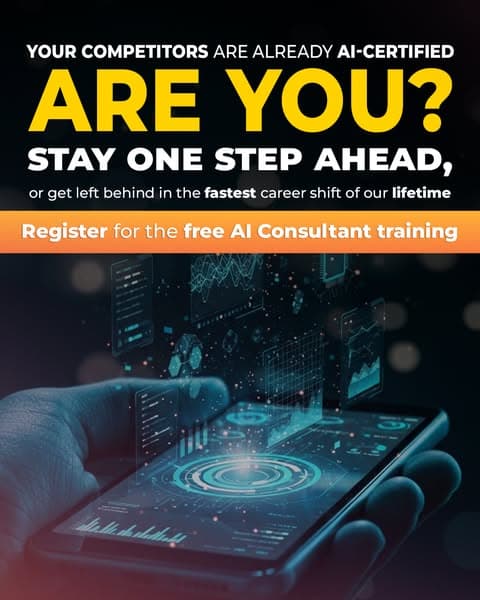 [Free Training] - Learn AI Consulting Skills