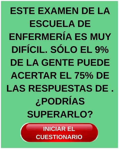 Sólo el 1% puede aprobar este difícil cuestionario de enfermería: ¿eres uno de ellos?